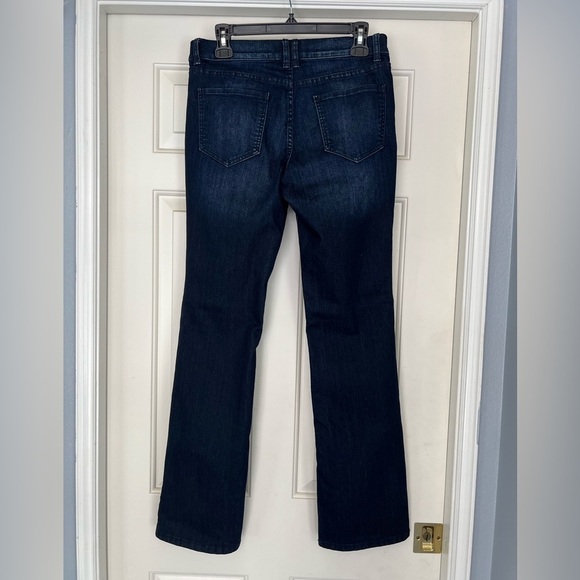 NY&C Dark Wash Boot Cut Blue Jeans Western Rodeo - Picture 2 of 6